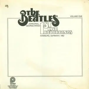 The Beatles - 1st Live Recordings Vol 1 & 2 (1972) [Vinyl Rip 16/44 & mp3-320 + DVD] Re-up