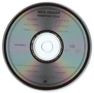 Mick Jagger - Primitive Cool [1987 GER 7567-82554-2] - RESTORED