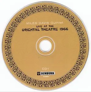 Miles Davis Quintet - Live At The Oriental Theatre 1966 (2010) {2CD Set Sunburn 9339880}