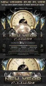 GraphicRiver New Years Eve Party Flyer Template
