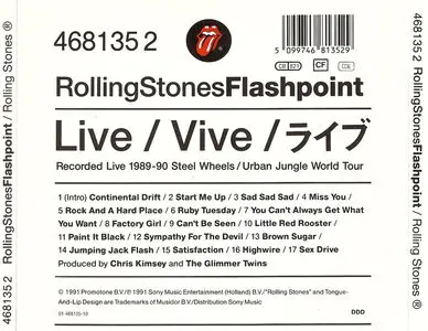 The Rolling Stones - Flashpoint (1991)