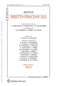 Rivista di Diritto Processuale - Maggio-Giugno