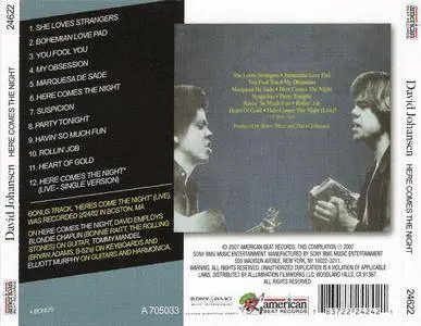 David Johansen - Here Comes The Night (1981) {2007 American Beat} **[RE-UP]**