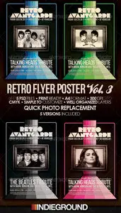 GraphicRiver Retro Flyer/Poster Vol. 3