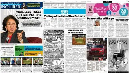 Philippine Daily Inquirer – June 22, 2018