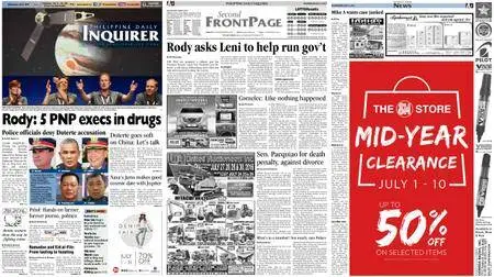 Philippine Daily Inquirer – July 06, 2016