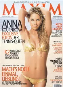 Anna Kournikova in Maxim Germany
