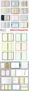 Vectors - Different Notepads Set