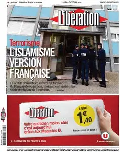 Libération du Lundi 8 Octobre 2012
