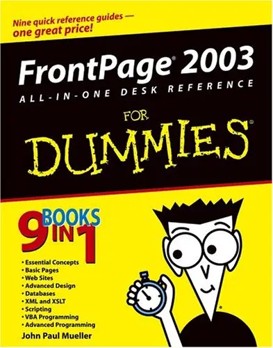 FrontPage 2003 All-in-One Desk Reference For Dummies (For Dummies (Computer/Tech))