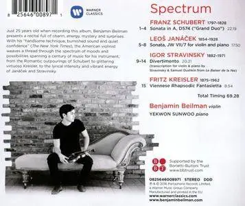 Benjamin Beilman - Spectrum - Schubert, Janacek, Stravinsky (2016) {Warner Classics}