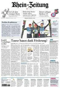 Rhein-Zeitung - 21. Februar 2018