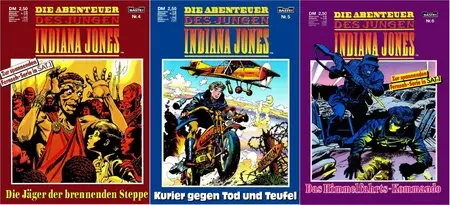 Die Abenteuer des jungen Indiana Jones - Band 4-6