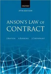 Anson's Law of Contract (Repost)