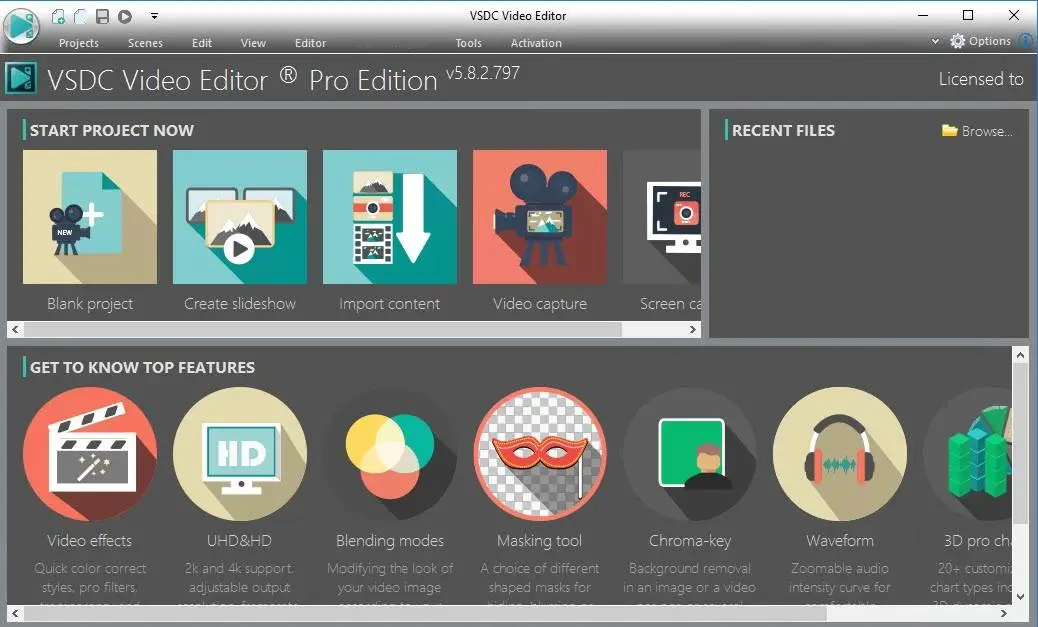 Editor professional. VSDC Pro. Ключ VSDC Video Editor Pro. VSDC Video Editor Pro 8.