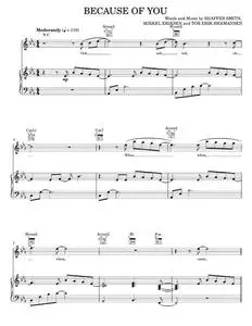 Because of you - Ne-Yo (Piano-Vocal-Guitar)