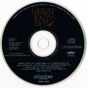 Great King Rat - Great King Rat (1992) [Japanese Ed. 1993]
