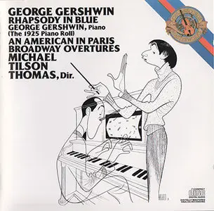 George Gershwin - George Gershwin, piano / M.T. Thomas - Rhapsody In Blue etc. (1925/1976 - 1980's CD issue)