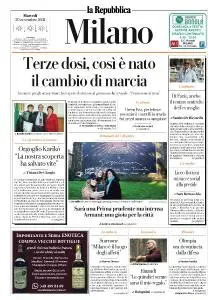la Repubblica Milano - 30 Novembre 2021