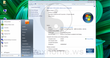 Microsoft Windows 7 SP1 AIO 8 in 1 Integrated November 2011 German