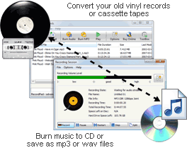 Golden Records Vinyl to CD Converter v1.30