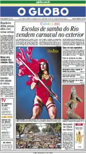 Jornal O Globo - 6 de março de 2011