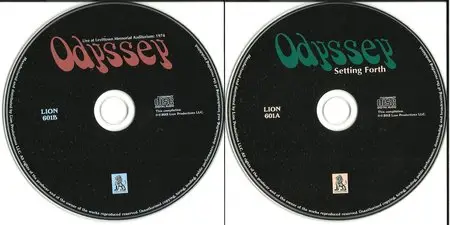 Odyssey - Setting Forth (1969) [Deluxe Edition 2013] 2CD