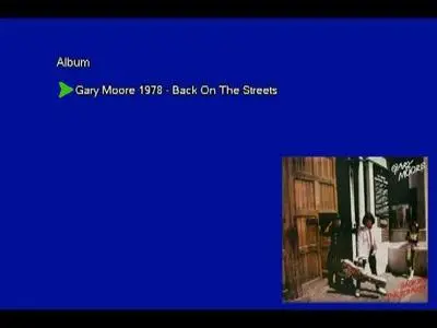 Gary Moore - Back On The Streets (1978) [Vinyl Rip 16/44 & mp3-320 + DVD] Re-up