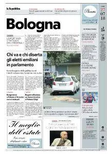 la Repubblica Bologna - 27 Luglio 2018