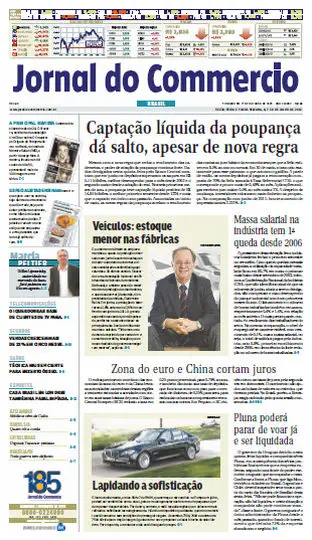 Jornal do Commércio - 6, 7 e 8 de julho de 2012 - Sexta / Sábado / Domingo