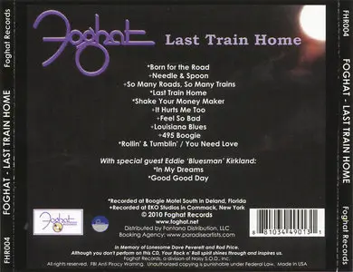 Foghat - Last Train Home (2010)