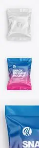 Glossy Snack Package Mockup 78988