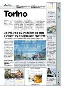 la Repubblica Torino - 20 Settembre 2018