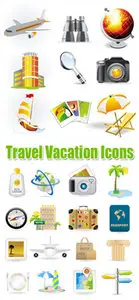 Vacation Travel Icons