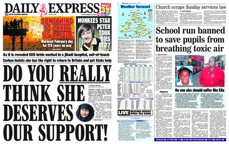 Daily Express – February 22, 2019