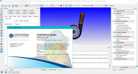 CONVERGE Studio 3.0 with Solvers