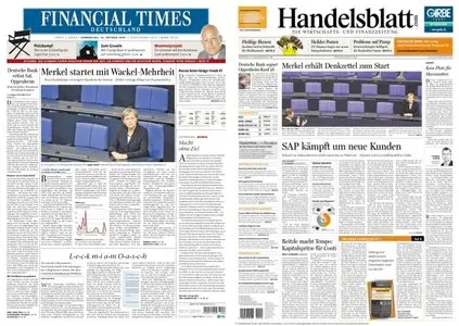 Handelsblatt & FinancialTimesDeutschland vom 29.10.2009