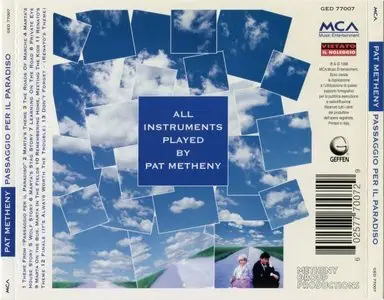 Pat Metheny - Passaggio Per Il Paradiso (1996) {Geffen}