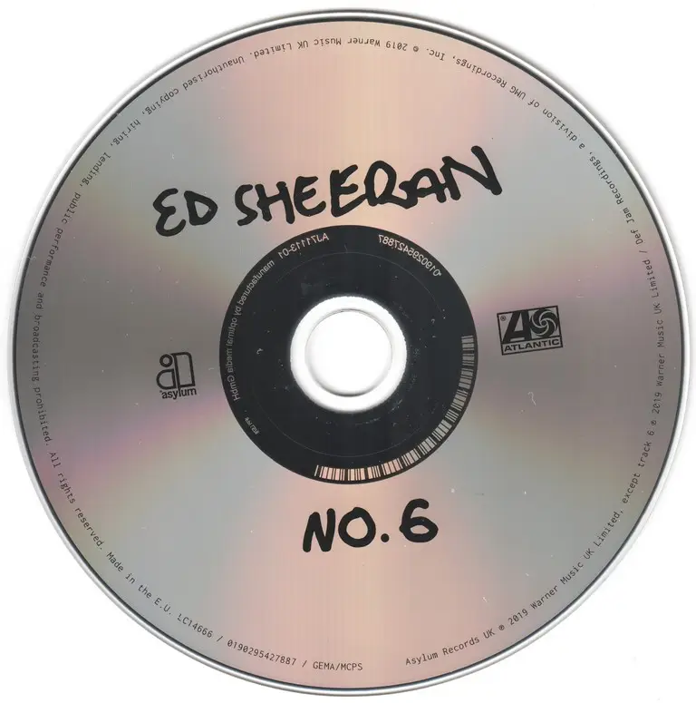Ed Sheeran - No.6 Collaborations Project (2019) PROPER / AvaxHome