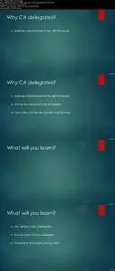 Learn C# delegates quickly and simply by coding