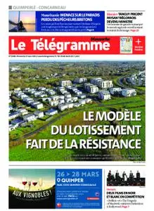 Le Télégramme Concarneau – 27 mars 2022