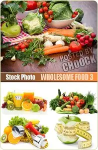 Wholesome food 3 - Stock Photo