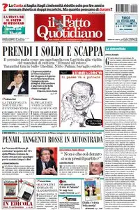 Il Fatto Quotidiano (09-09-11)