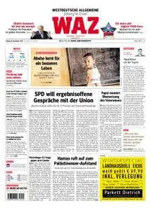 WAZ Westdeutsche Allgemeine Zeitung Essen-Steele/Kray - 08. Dezember 2017