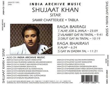 Shujaat Khan - Raga Bairagi/Raga Bhairavi (2007) {India Archive Music} **[RE-UP]**