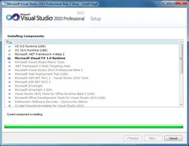 Microsoft Visual Studio 2010 Professional Beta 2