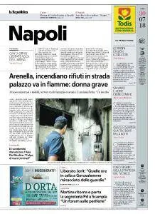 la Repubblica Napoli - 30 Luglio 2018