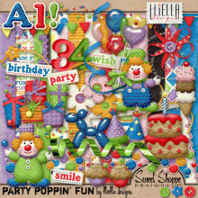 Scrap Kit: Lliella - Party Poppin' Fun