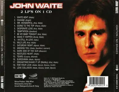 John Waite - Ignition (1982) / No Brakes (1984) [Remastered Ed. 2001]