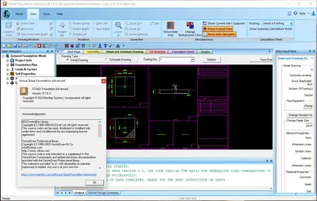 STAAD Foundation Advanced 2024 (24.00.01.87)